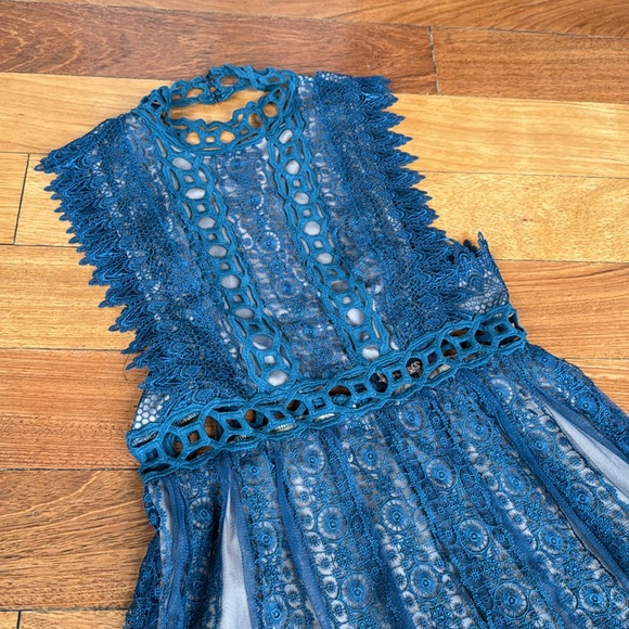 Free People Lace Mini Dress - Picture 2 of 5